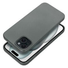 OEM METALLIC etui za IPHONE 15 Plus, siv