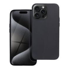 OEM MATT etui za IPHONE 15 Pro, črn