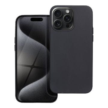 OEM MATT etui za IPHONE 15 Pro Max, črn