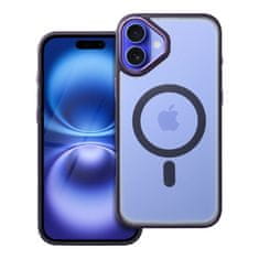 OEM MATTE MAG COVER etui, združljiv z MagSafe za IPHONE 16 Plus, vijoličen