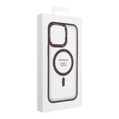 OEM MATTE MAG COVER etui, združljiv z MagSafe za IPHONE 16 Plus, vijoličen