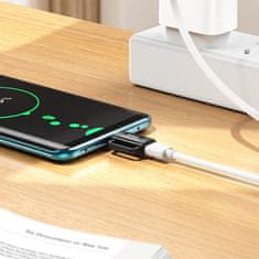 Hoco OTG USB C adapter za Lightning Hoco 3A UA31E črn
