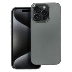 OEM METALLIC etui za IPHONE 15 Pro, siv