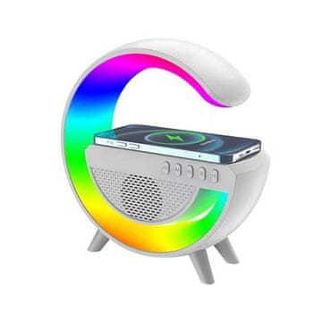 OEM Brezžični zvočnik LED z brezžičnim polnjenjem G500 bel
