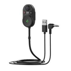 Blue Star Bluetooth avtomobilski oddajnik Blue Star 2v1 CarLink BT62 črn