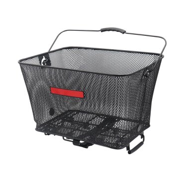 OEM Zadnji kolesarski koš z hitrim snemanjem FSBKT-104 črn
