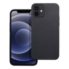 OEM MATT etui za IPHONE 12, črn