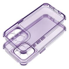 OEM MATRIX CLEAR etui za IPHONE 15 Pro Max svetlo vijoličen