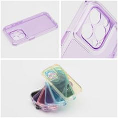 OEM MATRIX CLEAR etui za IPHONE 15 Pro Max svetlo vijoličen
