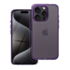 OEM MATRIX CLEAR etui za IPHONE 15 Pro Max svetlo vijoličen