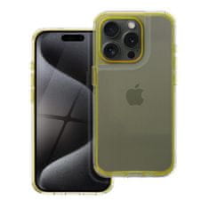 OEM MATRIX CLEAR etui za IPHONE 16 rumena