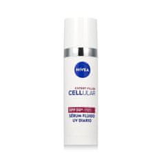 Nivea Cellular Expert Filler Daily UV Serum Fluid zaščita pred soncem za obraz za vse tipe kože 30 ml za ženske