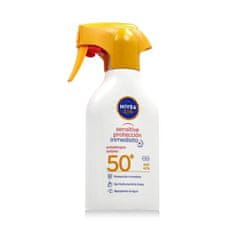 Nivea Sun Sensitive Immediate Protect Spray vodoodporna zaščita pred soncem za telo za vse tipe kože 270 ml