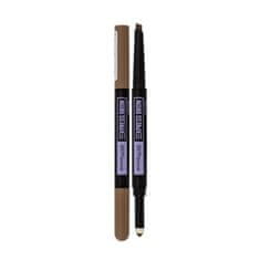 Maybelline Express Brow Satin Duo svinčnik za obrvi 2v1 0.71 g Odtenek dark blonde