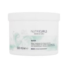 Wella Professionals NutriCurls Deep Treatment intenzivno hranljiva maska za valovite in kodraste lase 500 ml za ženske