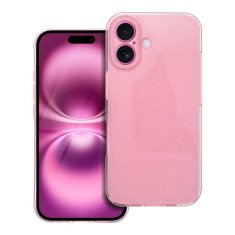 OEM CLEAR CASE 2 mm BLINK etui za IPHONE 16 roza