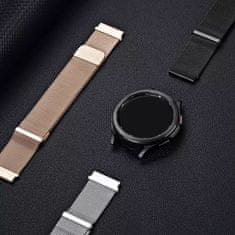 Dux Ducis DUX DUCIS pasek MILANESE magnetni iz nerjavečega jekla 20 mm črn