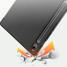 Dux Ducis DUX DUCIS DOMO zložljiva torbica s prostorom za pisalo za SAMSUNG Tab S9 FE/S10 FE črna