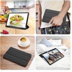 Dux Ducis DUX DUCIS DOMO zložljiva torbica s prostorom za pisalo za SAMSUNG Tab S9 FE/S10 FE črna