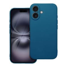 OEM MATT etui za IPHONE 16, modra