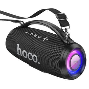 Hoco Bluetooth zvočnik LED 2 x 20 W 4 h Hoco HA4 črn