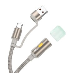 Hoco USB kabel A / USB C za LED svetilko Hoco 0,3 m UA38C zlati