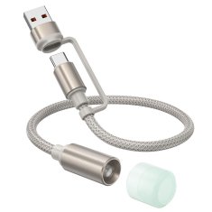 Hoco USB kabel A / USB C za LED svetilko Hoco 0,3 m UA38C zlati