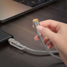 Hoco USB kabel A / USB C za avtomobilski vžigalnik Hoco 0,3 m UA38B zlati