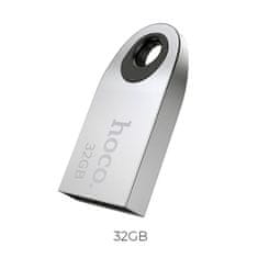Hoco Pendrive 32 GB USB 2.0 (USB A) Hoco mini UD9 srebrni