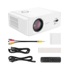 Hoco Full HD projektor Hoco z Androidom, Wi-Fi, Bluetooth, 1080P DT3, bel