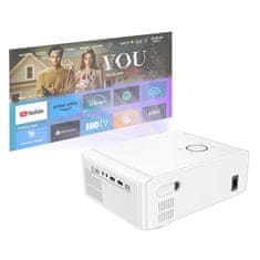 Hoco Full HD projektor Hoco z Androidom, Wi-Fi, Bluetooth, 1080P DT3, bel