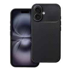 OEM CARBON PREMIUM etui za IPHONE 16 črn