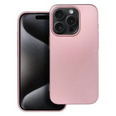 OEM METALLIC etui za IPHONE 15 Pro roza