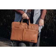 FORCELL Torba na laptopa 15,6" Forcell F-Protect URBAN STYLE rjava