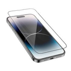 Hoco Temperirano steklo za iPhone 14 PRO Hoco HD 5D Guardian shield 10 kosov G14 črno