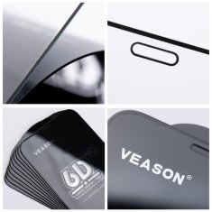 Veason Temperirano steklo 6D Pro Veason Glass (SET 10v1) - za iPhone 7 / 8 / SE 2020 / SE 2022 črno