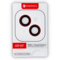 FORCELL Forcell Premium kaljeno steklo za fotoaparat - za iPhone 14 / 14 Plus Rdeče