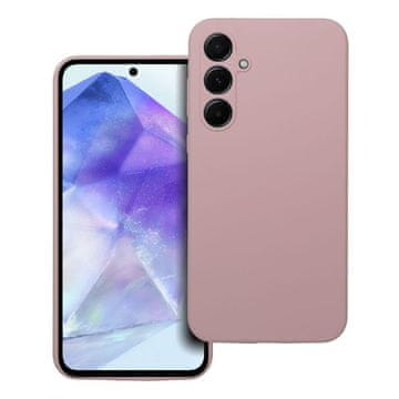 OEM 2 mm SILIKONSKA torbica za SAMSUNG A55 5G v barvi praškasto roza