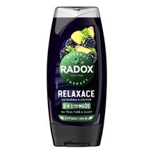 Radox Gel za prhanje Men 3v1-ruž. in ingver, 225ml