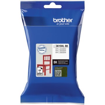 Brother Črnilo LC-3619XLBK, črno