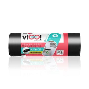 VIGO Vreče za smeti ! - 60 l, črna, 28 mic, 10 k
