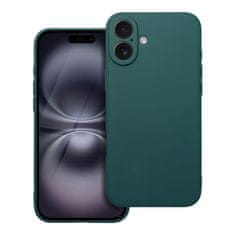 OEM MATT etui za IPHONE 16 Plus temnozeleni