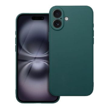 OEM MATT etui za IPHONE 16 Plus temnozeleni