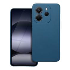 OEM MATT etui za XIAOMI Redmi Note 14 4G (GLOBAL - 164,84 mm x 78,15 mm x 8,16 mm) modra