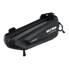 WILD MAN WILDMAN kolesarska torba za okvir z zaklepom E4 1,5L (4" - 7") črna