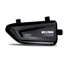 WILD MAN WILDMAN kolesarska torba za okvir z zaklepom E4 1,5L (4" - 7") črna