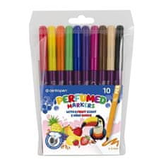 Centropen markerji 2589, parfumirani, komplet 10 barv