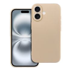 OEM METALLIC etui za IPHONE 16 zloty
