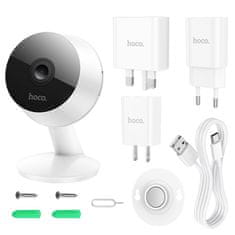 Hoco Notranja kamera Hoco 3MP Full HD D3 bela