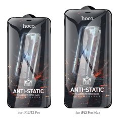 Hoco Temperirano steklo za iPhone 12 PRO MAX Hoco HD Anti-static 25 kosov G10